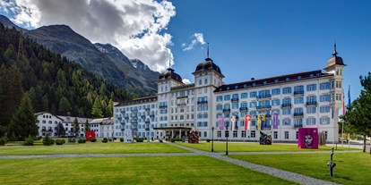 Familienhotel - Suiten mit extra Kinderzimmer - Graubünden - Kempinski St. Moritz Sommertag - Grand Hotel des Bains Kempinski St. Moritz