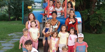 Familienhotel - Kinderbetreuung - Tessin - Dampfwalze im Kinderland - Albergo Losone