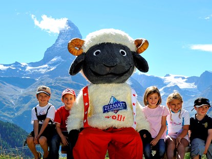 Familienhotel - Sauna - Schweiz - Mit Wolli Zermatt entdecken im Sommer.  - Resort La Ginabelle