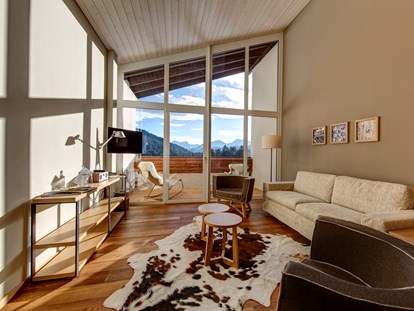 Familienhotel - Suiten mit extra Kinderzimmer - Graubünden - Steilalva Suite Tgiasa Fastatsch - Valbella Resort