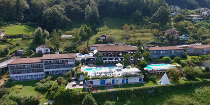 Familienhotel - Umgebungsschwerpunkt: Strand - Cima di Porlezza - Aussenansicht - Top Familienhotel La Campagnola