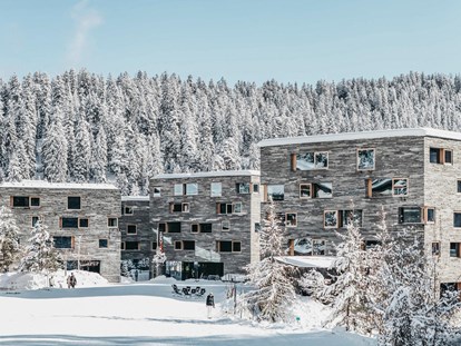 Familienhotel - Skikurs direkt beim Hotel - Klosters - rocksresort
