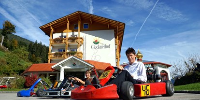 Familienhotel - Suiten mit extra Kinderzimmer - Oberdrautal - Gokart fahren - wöchentlich im Sommer - Hotel Glocknerhof