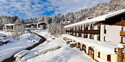 Familienhotel - Suiten mit extra Kinderzimmer - Bayern - Das MONDI Resort im Winter - MONDI Resort Oberstaufen
