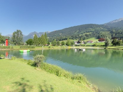 Familienhotel - Umgebungsschwerpunkt: Berg - Schladming-Dachstein - Badesse direkt beim Hotel  - Sport & Familienhotel Bärenwirt