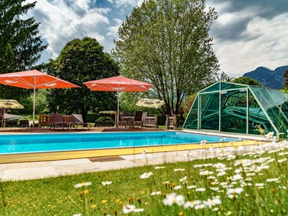 Familienhotel - Streichelzoo - Österreich - Pool - Sport & Familienhotel Bärenwirt