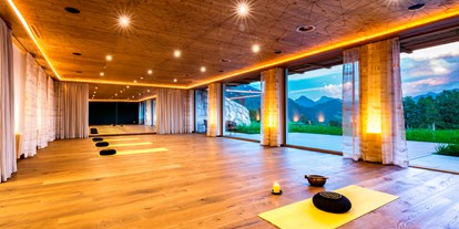 Familienhotel - Umgebungsschwerpunkt: Berg - Kitzbühel - Yogaraum - Wohlfühlresort Peternhof