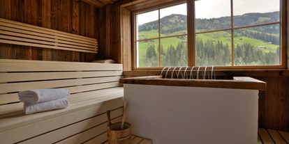 Familienhotel - Hunde: erlaubt - Tirol - Bio Sauna - Galtenberg Family & Wellness Resort