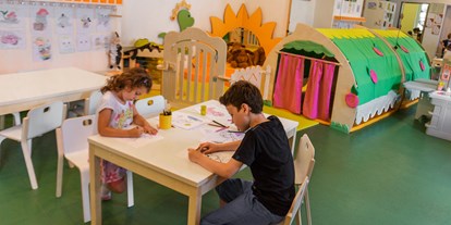 Familienhotel - Kinderbetreuung in Altersgruppen - Leogang - Kindergarten und Kinderraum - Sporthotel Wagrain - Sporthotel Wagrain
