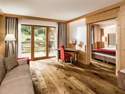 Familienhotel - bewirtschafteter Bauernhof - Südtirol - Suite Garden Deluxe - Hotel Masl