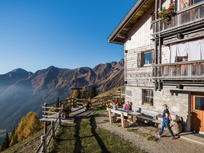 Familienhotel - Wasserrutsche - Südtirol - Almhütte - Hotel Masl