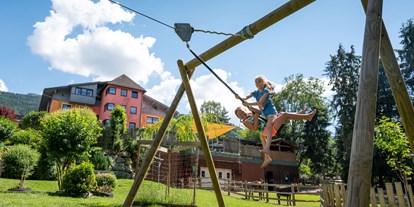 Familienhotel - Spielplatz - Großarl - Urlaub im Kinderhotel in Schladming im Sommer - Bliems Familienhotel**** Schladming
