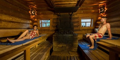 Familienhotel - Teenager-Programm - Erzgebirge - Ritualsauna der Badegärten Eibenstock (direkt vom Hotel über den Bademantelgang erreichbar) - Hotel Am Bühl