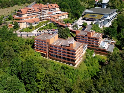 Familienhotel - Sauna - Luftbild - Göbel's Hotel Rodenberg