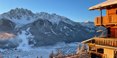Familienhotel - Ehrenburg (Trentino-Südtirol) - Sonnenaufgang Winter - Glinzhof