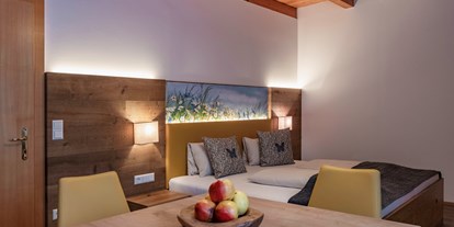 Familienhotel - Preisniveau: moderat - Österreich - nawu_apartments_Apartment_Zitronenfalter_Schlafbereich - nawu apartments