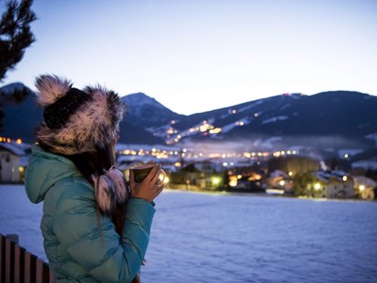 Familienhotel - Preisniveau: exklusiv - Ehrenburg (Trentino-Südtirol) - Ausblick Winter - Garberhof Dolomit Family