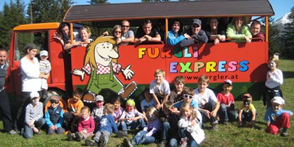 Familienhotel - Kinderbetreuung - Furgli Express - Furgli Hotels
