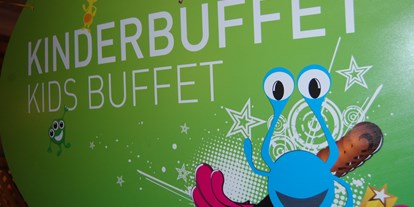Familienhotel - Garten - Pinzgau - Kinder Buffet - Familien- und Sportresort Alpenblick