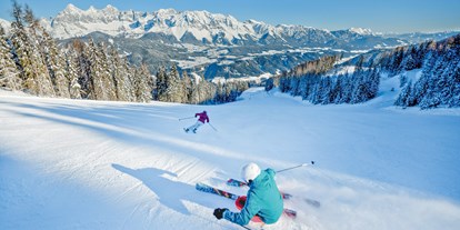Familienhotel - Umgebungsschwerpunkt: Berg - Roßleithen - Ski fahren in Ski Amade - Schloss Thannegg Ferienwohnung und Zimmer