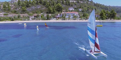 Familienhotel - Pools: Außenpool nicht beheizt - Griechenland - Wassersport am Meer - Hotel Lily Ann Beach