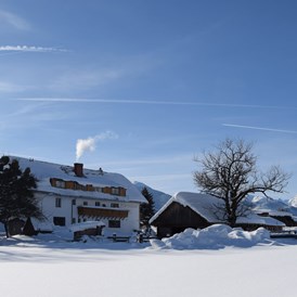Kinderhotel: Pürcherhof im Winter - Hotel Pension Pürcherhof