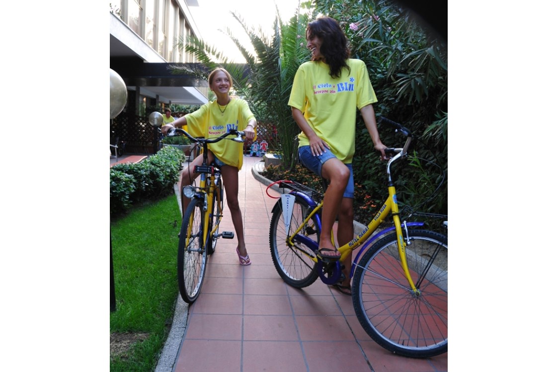 Kinderhotel: Fahrradverleih - Hotel Haway