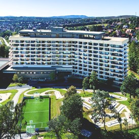 Kinderhotel: Außenanlage - AHORN Harz Hotel Braunlage