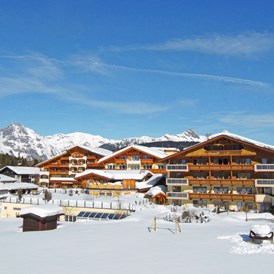 Kinderhotel: Alpenpark Resort Seefeld im Winter - Alpenpark Resort Seefeld
