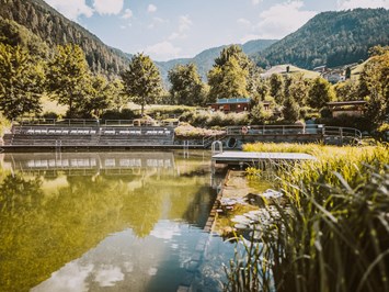 Hotel Bergschlössl Ausflugsziele Lüsner Naturbadeteich