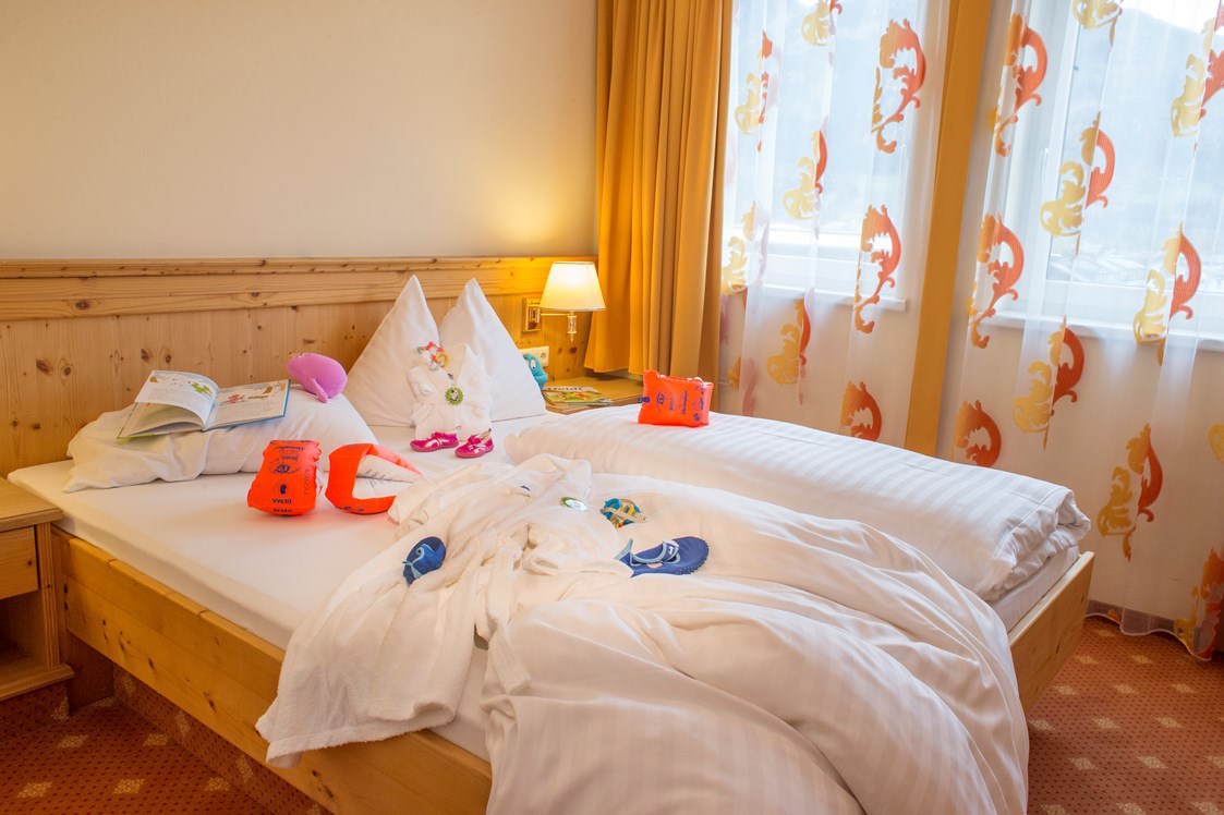 Kinderhotel: verschiedene Zimmer - Familien- und Sportresort Alpenblick
