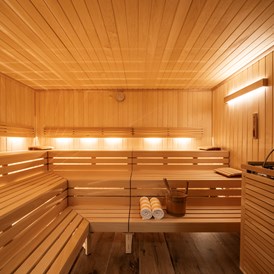 Kinderhotel: Finnische Sauna - Familiengut Hotel Burgstaller
