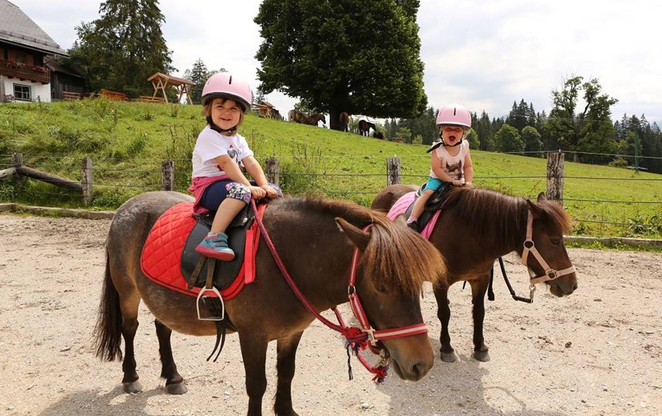 Ponyreiten in der Steiermark