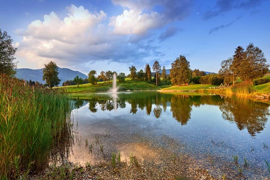 Badesee bei der Sonnberg Ferienanlage