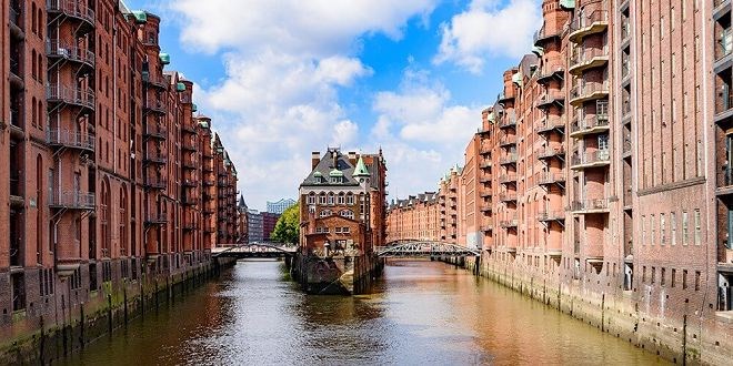 Die Speicherstadt in Hamburg