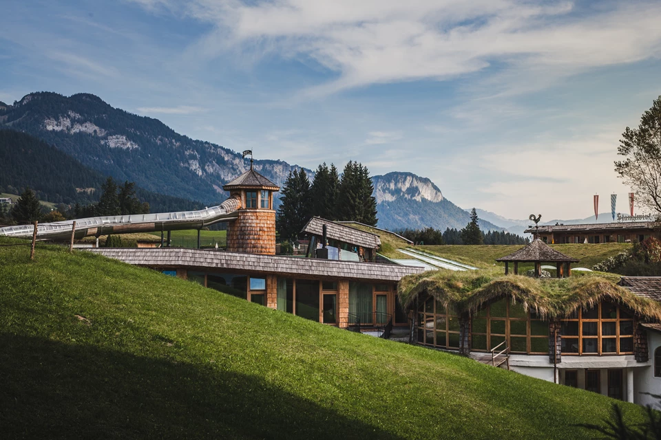 Längste Wasserrutschen in Tirol