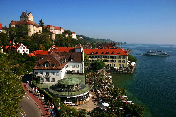 Die wundervolle Meersburg direkt am Bodensee