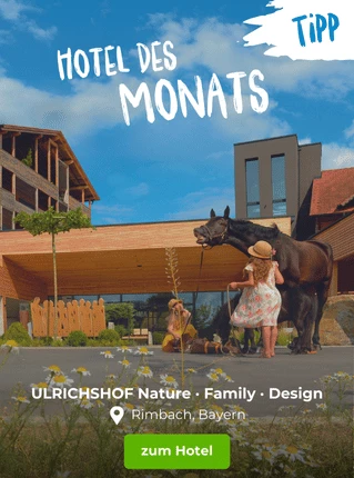 Hoteltipp des Monats: ULRICHSHOF Nature · Family · Design, Rimbach, Bayern