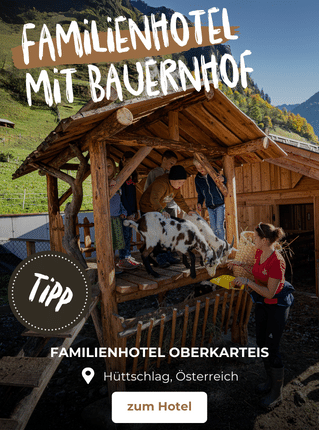 Familienhotel mit Bauernhof: Familienhotel Oberkarteis, Hüttschlag, Salzburg