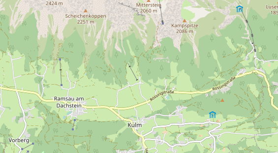 Kinderhotel auf Karte