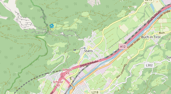 Kinderhotel auf Karte