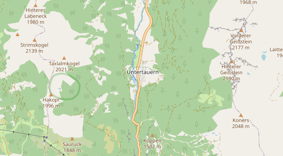 Kinderhotel auf Karte