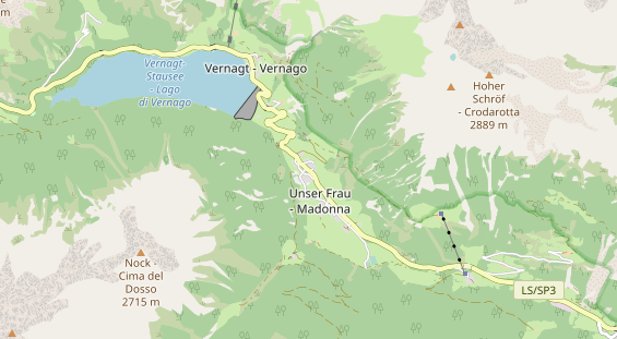 Kinderhotel auf Karte