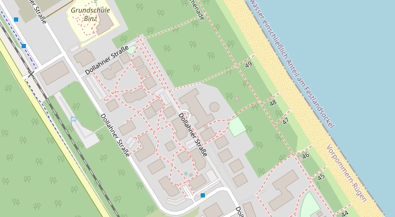 Kinderhotel auf Karte