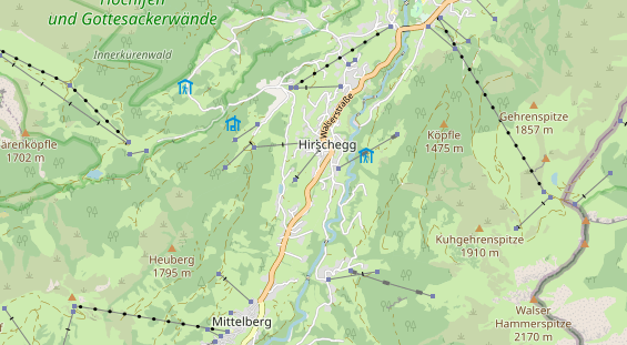 Kinderhotel auf Karte