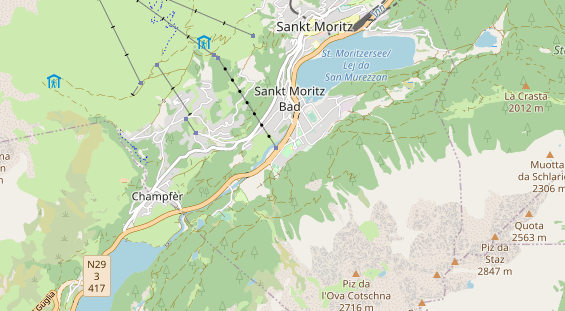 Kinderhotel auf Karte