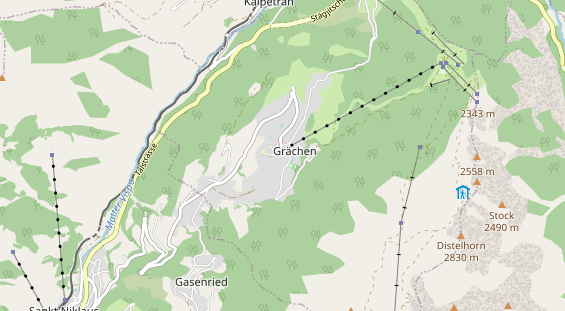 Kinderhotel auf Karte