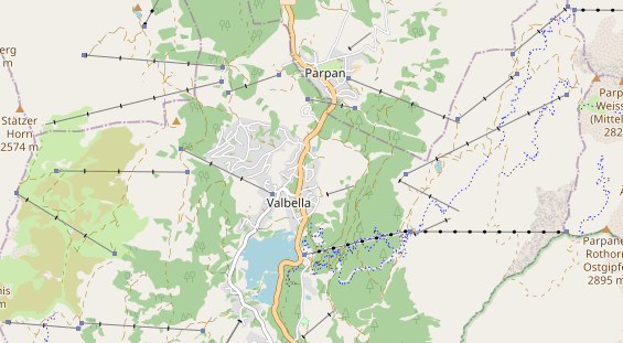 Kinderhotel auf Karte