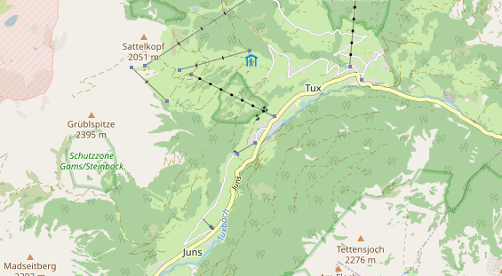 Kinderhotel auf Karte