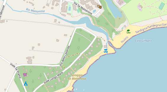 Kinderhotel auf Satellitenbild